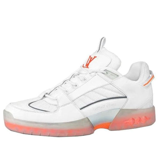 LOUIS VUITTON A View Sneakers 'White Orange' 1A8J1T
