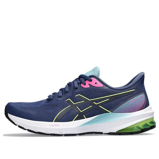 (WMNS) ASICS GT-1000 12 'Deep Ocean Lime' 1012B450-401