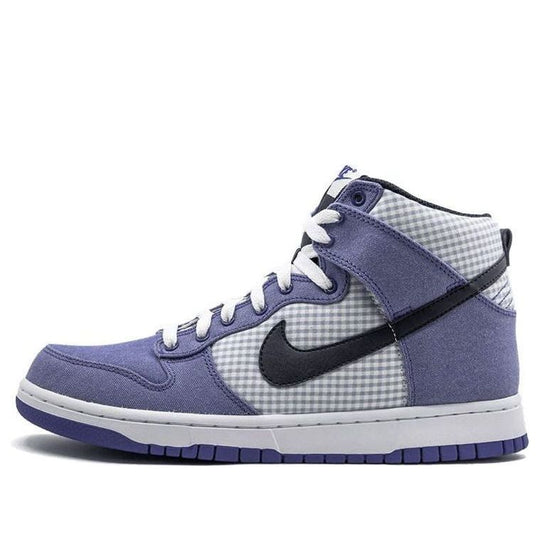 Nike Dunk High 'Gingham Pack - Lyon Blue' 344648-400