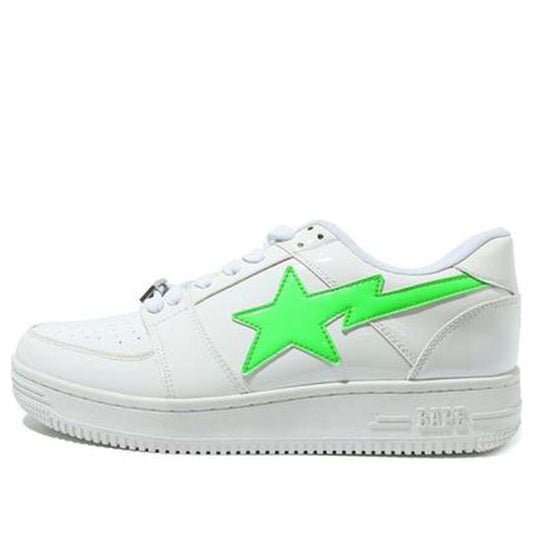 A BATHING APE x XO Bape Sta Low 'White Green' 1G23-191-912-GREEN