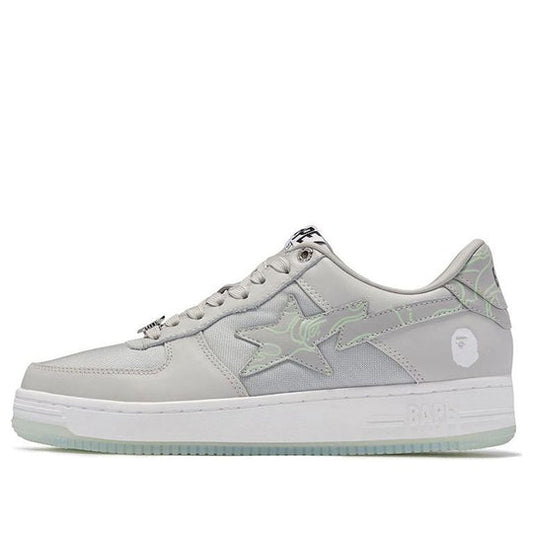 (WMNS) A BATHING APE Bape Sta 'Grey Light Green' 1I20-291-007-GREY