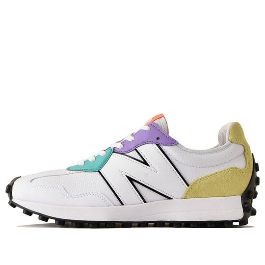 (WMNS) New Balance 327 'White Yellow Purple' WGS327MU