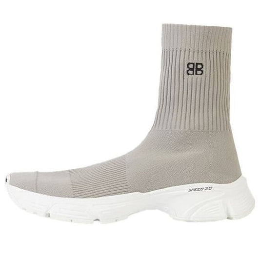 Balenciaga Speed 3.0 High-Top Sneakers Gray 654532W2DN21510