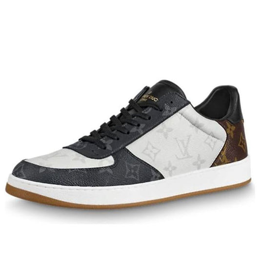 LOUIS VUITTON Rivoli Sneakers 'White Black Brown Monogram' 1A8WG6