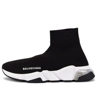 (WMNS) Balenciaga Speed Sneaker 'Clear Sole - Black' 607543W2DB61010