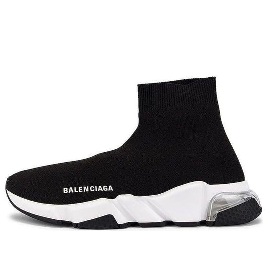 (WMNS) Balenciaga Speed Sneaker 'Clear Sole - Black' 607543W2DB61010