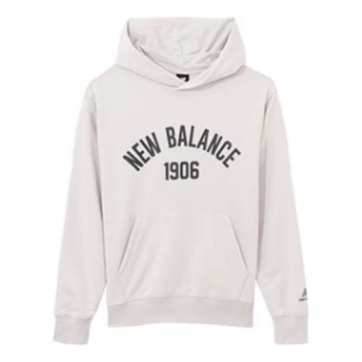 New Balance 1906 Logo Hoodie 'Grey' MT33553-ACK