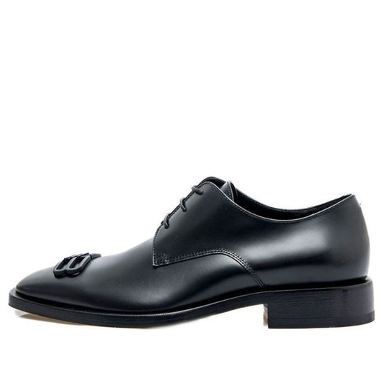 Balenciaga BB Icon Derby Shoes 'Black' 712642WA8E31000