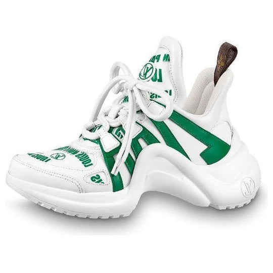 (WMNS) LOUIS VUITTON Archlight 1.0 Sneakers 'White Green' 1A9D32