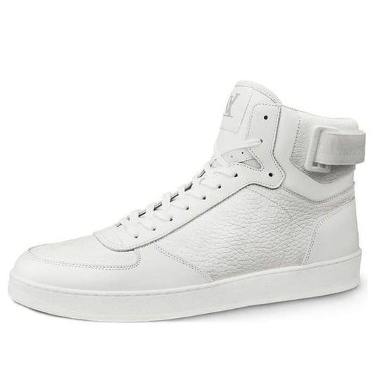 LOUIS VUITTON Rivoli Ankle Sneakers 'White Textured' 1A5USL