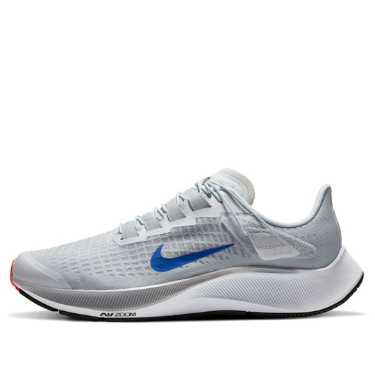 Nike Air Zoom Pegasus 37 FlyEase 'Pure Platinum Crimson Blue' CK8474-004
