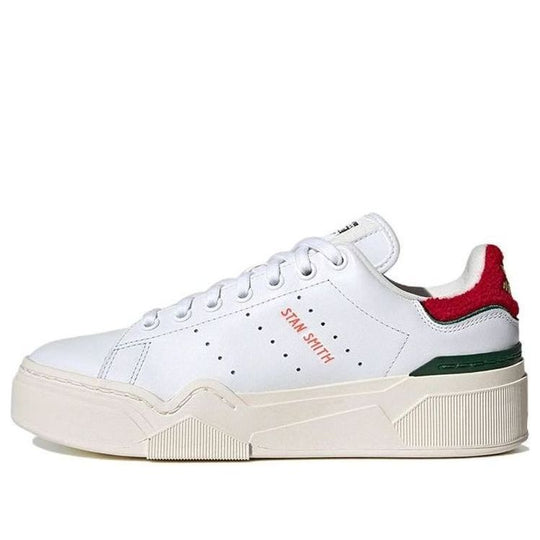 (WMNS) adidas Stan Smith Bonega 2B 'White Scarlet Green' HQ9882