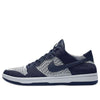 Nike Dunk Low Flyknit 'College Navy Platinum' 917746-400