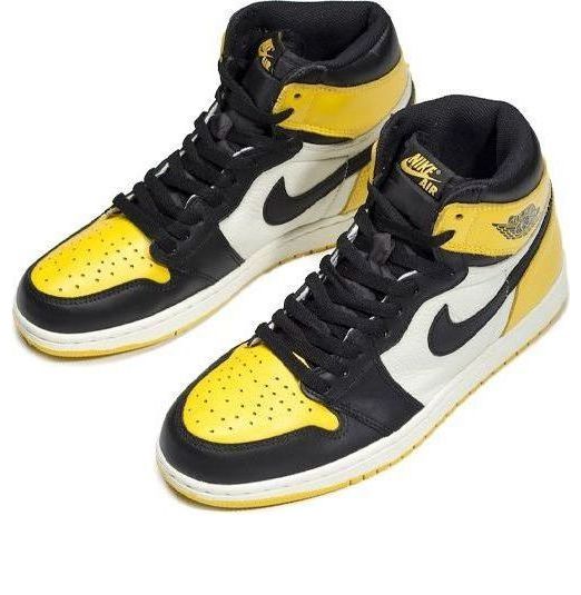 Air Jordan 1 Retro High OG 'Yellow Toe' AR1020-700