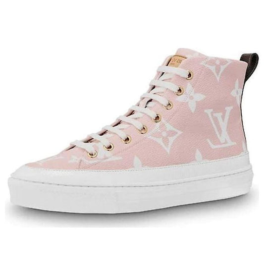 (WMNS) LOUIS VUITTON LV Stellar Sneaker Boot 'Pink Blue' 1A5U0B