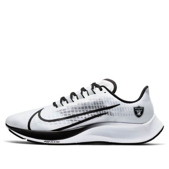Nike Air Zoom Pegasus 37 Las Vegas Raiders 'Black White' CZ5457-100