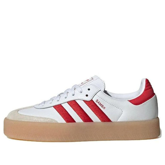 (WMNS) adidas Sambae 'White Better Scarlet Gum' ID0438