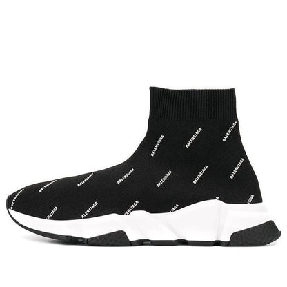 (WMNS) Balenciaga Speed Trainer 'Black White' 525721W06501006