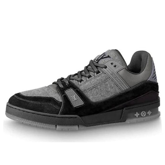LOUIS VUITTON Trainer Sneakers 'Grey Flannel' 1A5Q1C