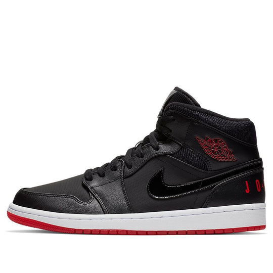 Air Jordan 1 Retro Mid 'Bred' BQ6578-001