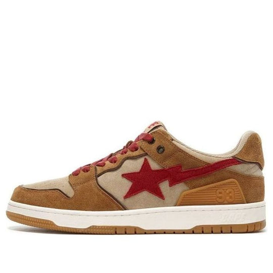 A BATHING APE Sk8 Sta 'Brown Red' BAPESK8STA-GREEN