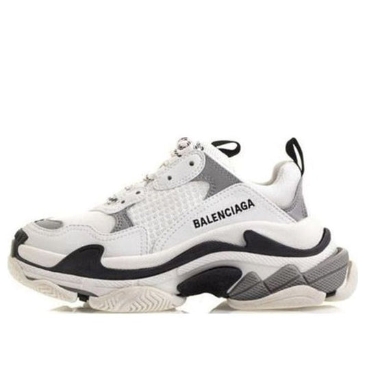 (WMNS) Balenciaga Triple S 'White Grey' 524039W09OM9115