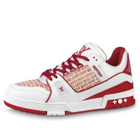 LOUIS VUITTON x LADY PINK Trainers 350 'White Red' 1A9V5M