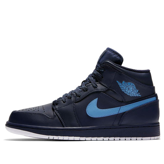 Air Jordan 1 Mid 'Obsidian' 554724-405
