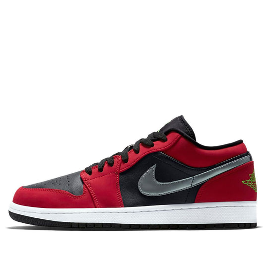 Air Jordan 1 Low 'Gym Red Green Pulse' 553558-036