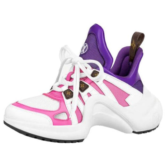 (WMNS) LOUIS VUITTON Archlight Sneakers 'White Pink Purple' 1A93YD