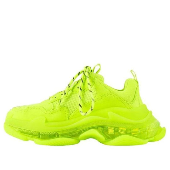 (WMNS) Balenciaga Triple S 'Fluo Yellow' 544351W2FF17320
