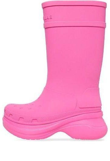 (WMNS) Crocs x Balenciaga Boots 'Bright Pink' 677388W1S8E5300