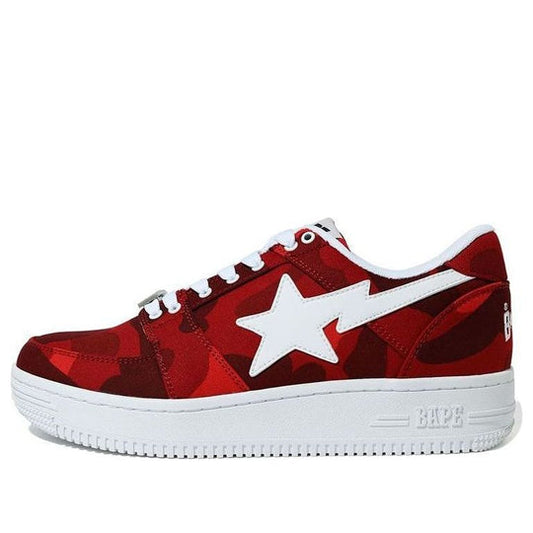 A Bathing Ape Bape Sta Low 'Red' 1H20-191-014-RED