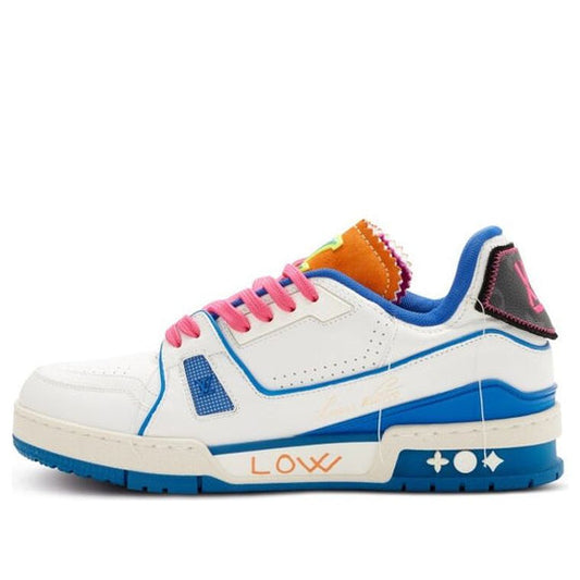 LOUIS VUITTON Trainers 'White Pink Blue for Saint-Tropez' 1A9DCE
