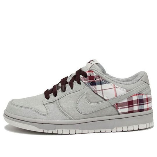 (WMNS) Nike Dunk Low CL Gray 'Grey Red' 317815-005