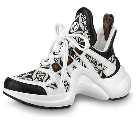 (WMNS) LOUIS VUITTON Archlight 1.0 Sneakers 'Black White Monogram' 1A8UPH