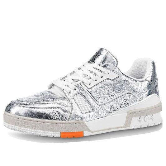 LOUIS VUITTON Trainer Sneakers 'Silver' 1A8KGQ