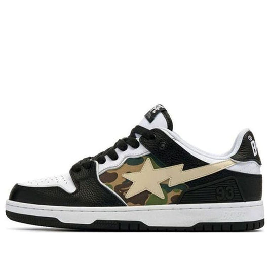 A BATHING APE Sk8 Sta 'Black Beige' 1I70-191-006-BLACK