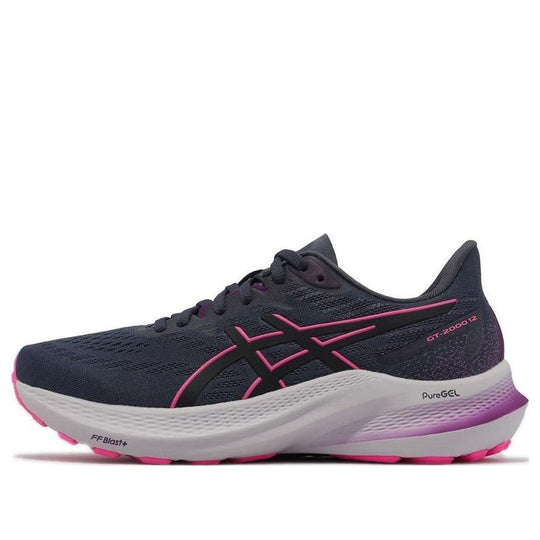 (WMNS) ASICS GT-2000 12 D Wide 'Navy Pink' 1012B504022