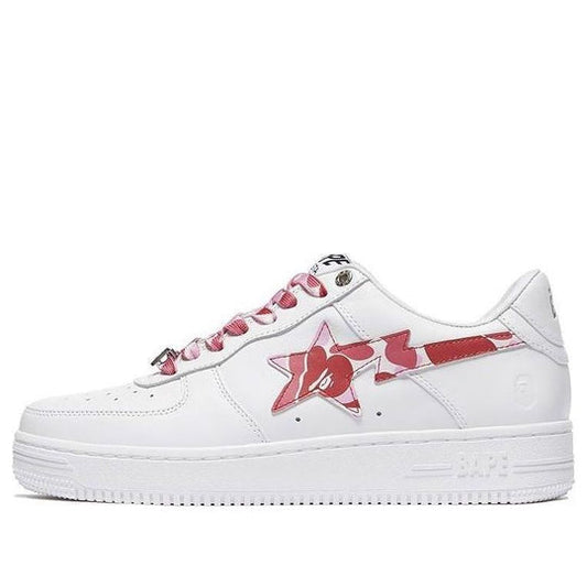 A Bathing Ape Bape Sta 'White Pink Camo' 1H20-191-045-RED