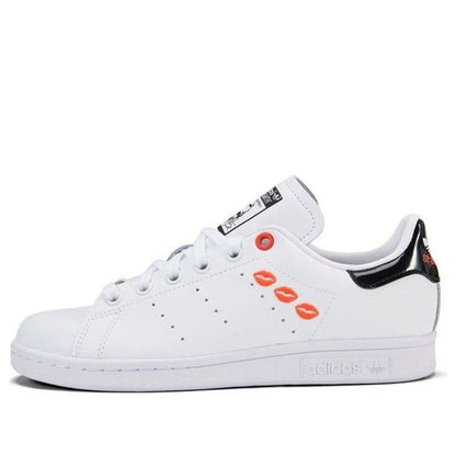 (WMNS) adidas originals Stan Smith 'White Black Orange' FY0265