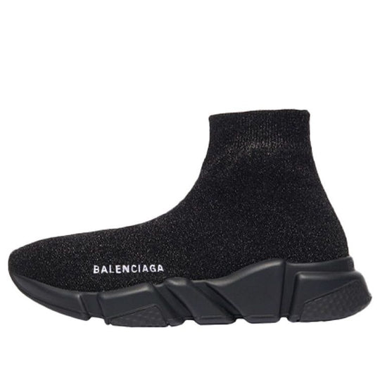 (WMNS) Balenciaga Speed Trainer 'Black' 593698W06831000