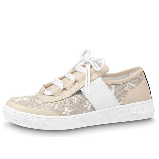 (WMNS) LOUIS VUITTON Lous Sneakers 'Beige Monogram' 1AB32Y
