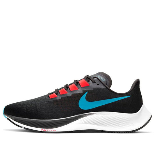 Nike Air Zoom Pegasus 37 'Off Noir Light Blue Fury ' BQ9646-011