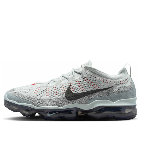 Nike Air VaporMax 2023 Flyknit 'Light Silver Picante Red Smoke Grey' DV1678-013