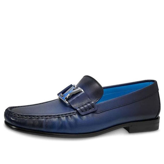 LOUIS VUITTON Montaigne Loafers 'Blue' 1A63QH