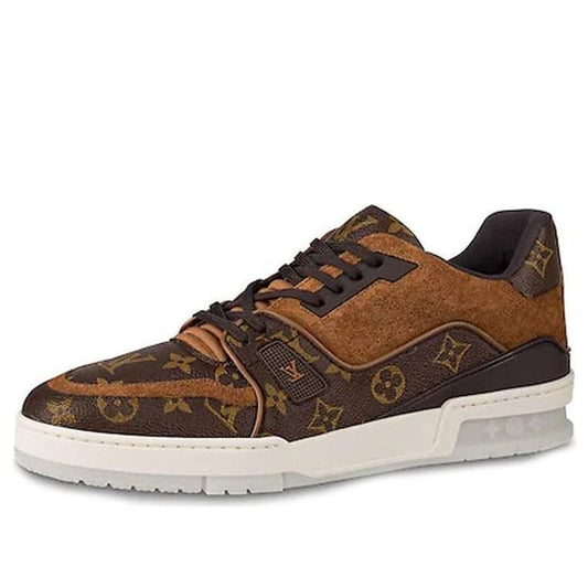 LOUIS VUITTON Trainer Sneakers 'Brown Monogram' 1A5UR