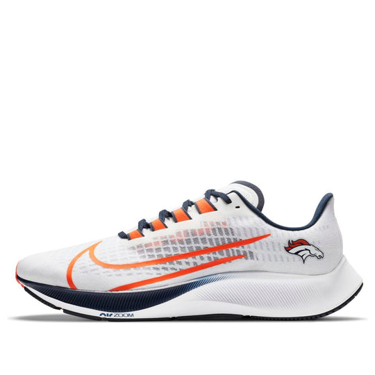 Nike Air Zoom Pegasus 37 Denver Broncos 'White Orange' CZ5434-100