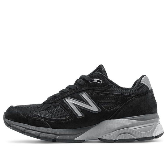 (WMNS) New Balance 990v4 Made In USA 'Black Silver' W990BK4