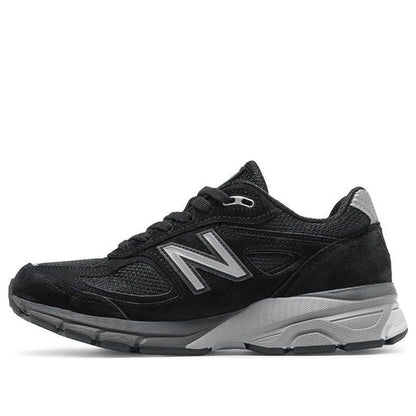 (WMNS) New Balance 990v4 Made In USA 'Black Silver' W990BK4